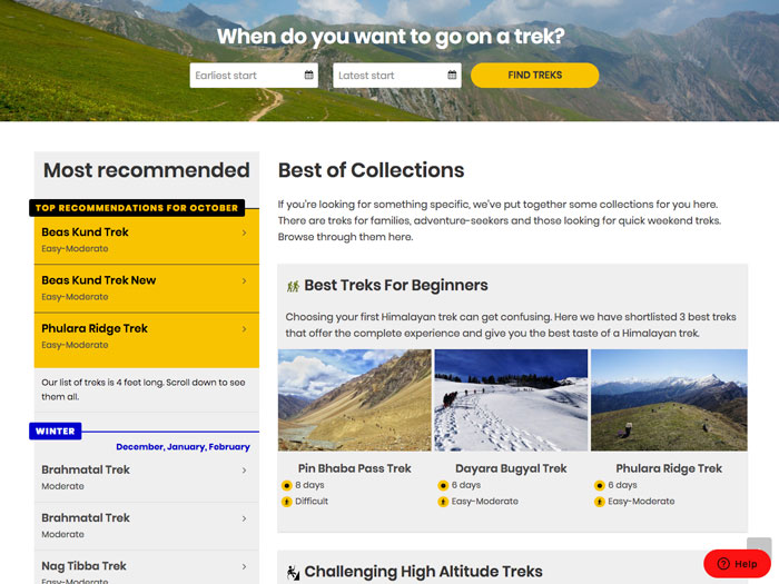 indiahikes.com slide 1